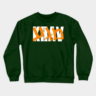 Krav Magakira - Orange v1 Crewneck Sweatshirt